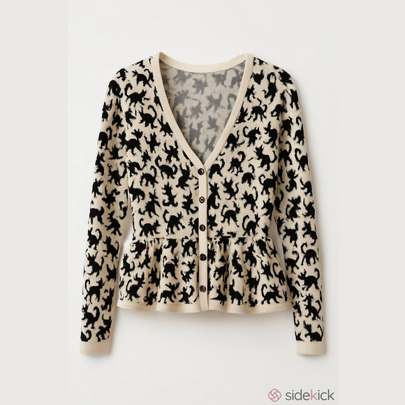 simply french Sweaters - Simply French XL soft peplum cardigan. International item - Unique!